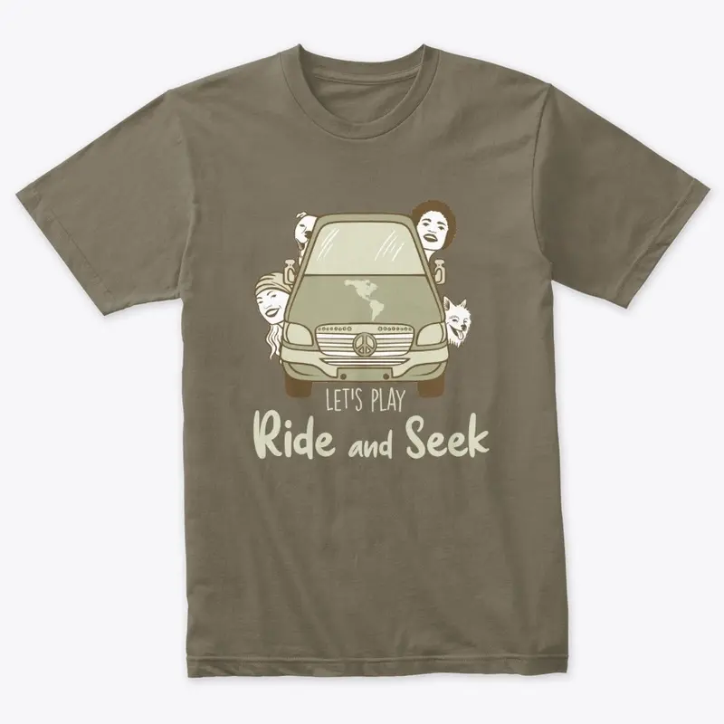  RIDE AND SEEK Vintage Tee