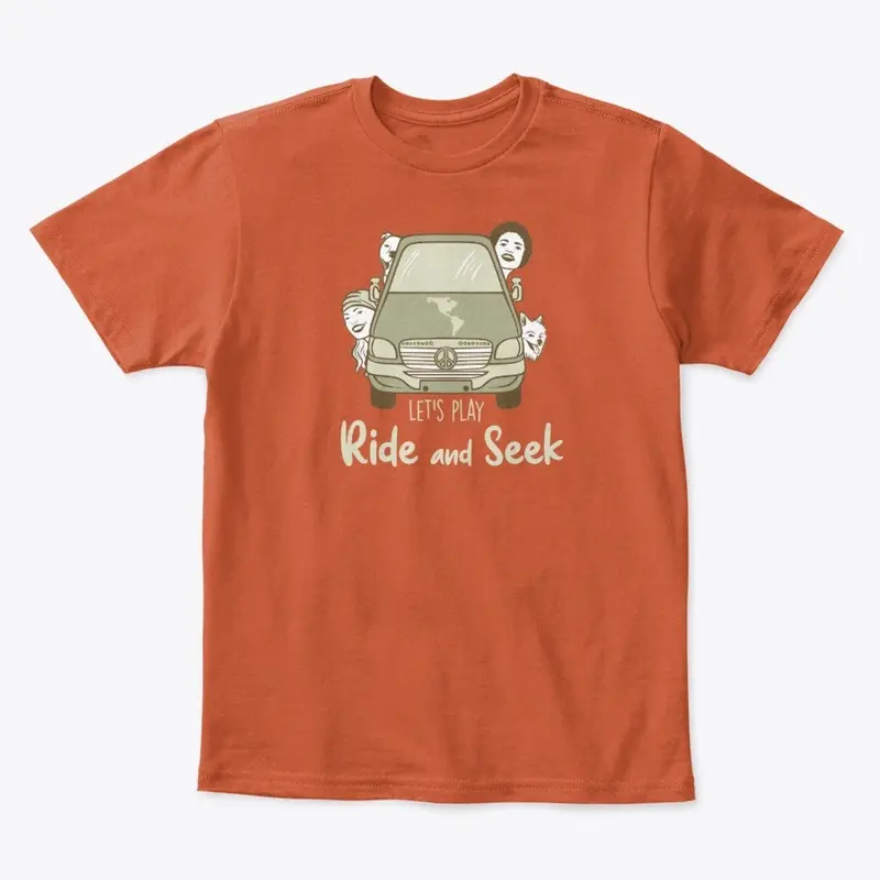 RIDE AND SEEK Kids T-shirt