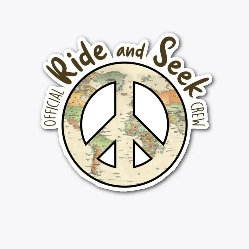  RIDE AND SEEK Crew Sticker