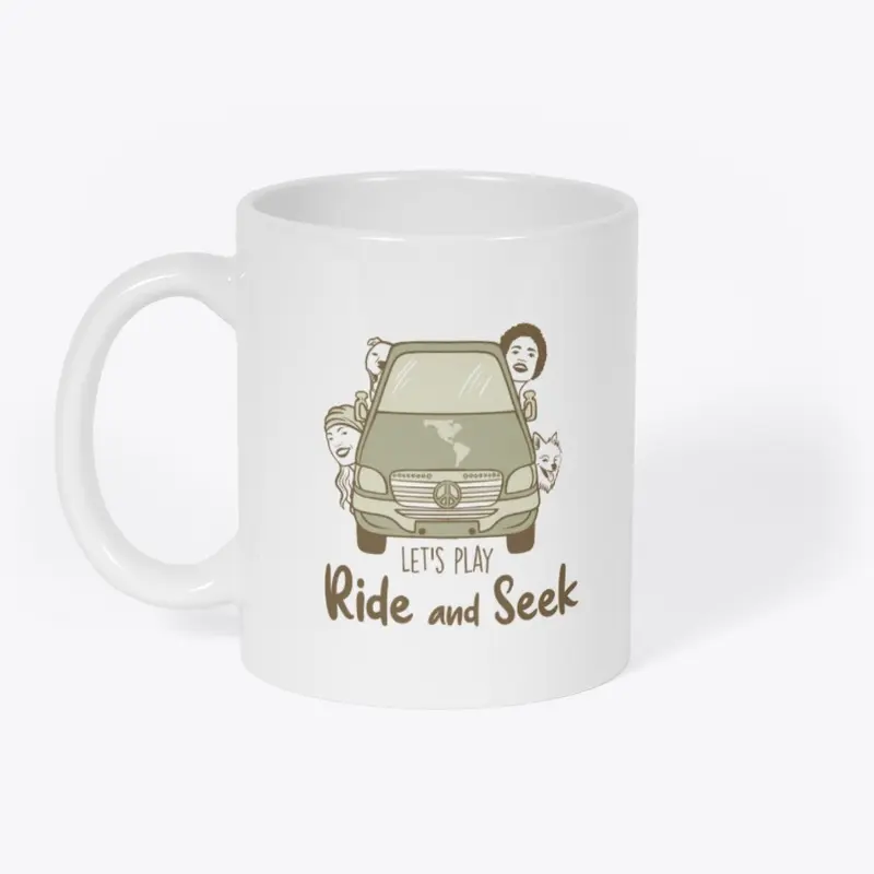 RIDE AND SEEK MUG